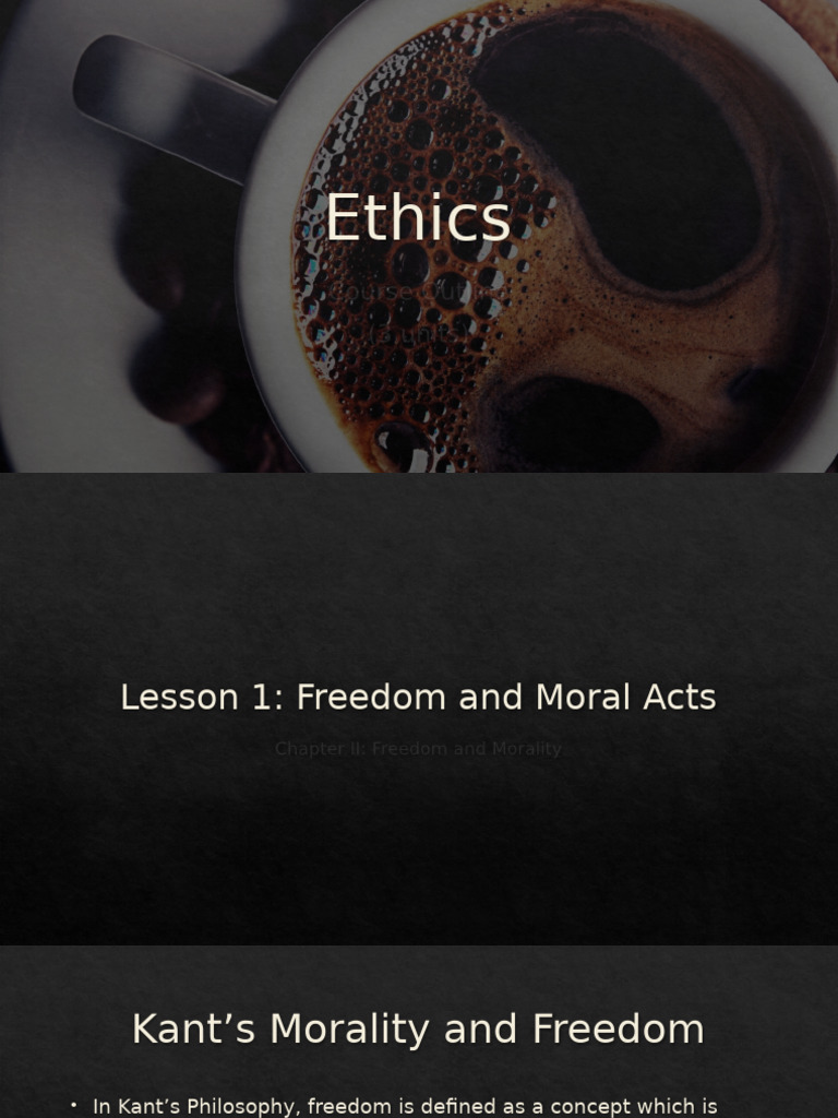 Ethics Chapter 2 | PDF