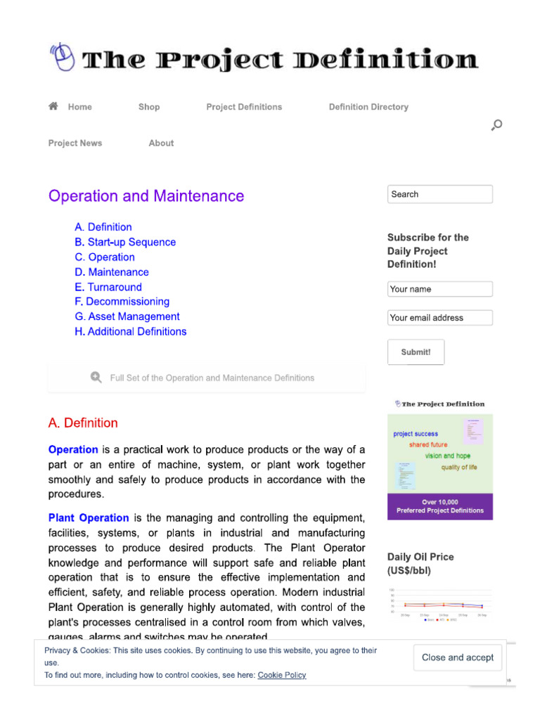 06 - Operation and Maintenance | PDF