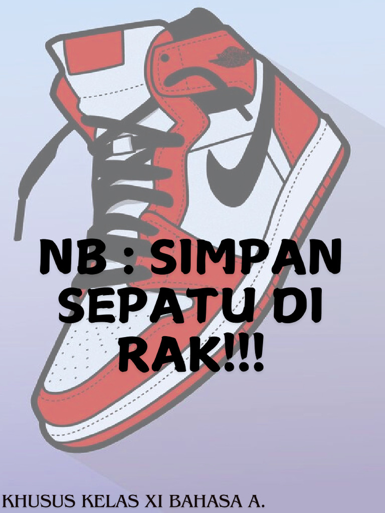 Simpan Sepatu Di Rak | PDF