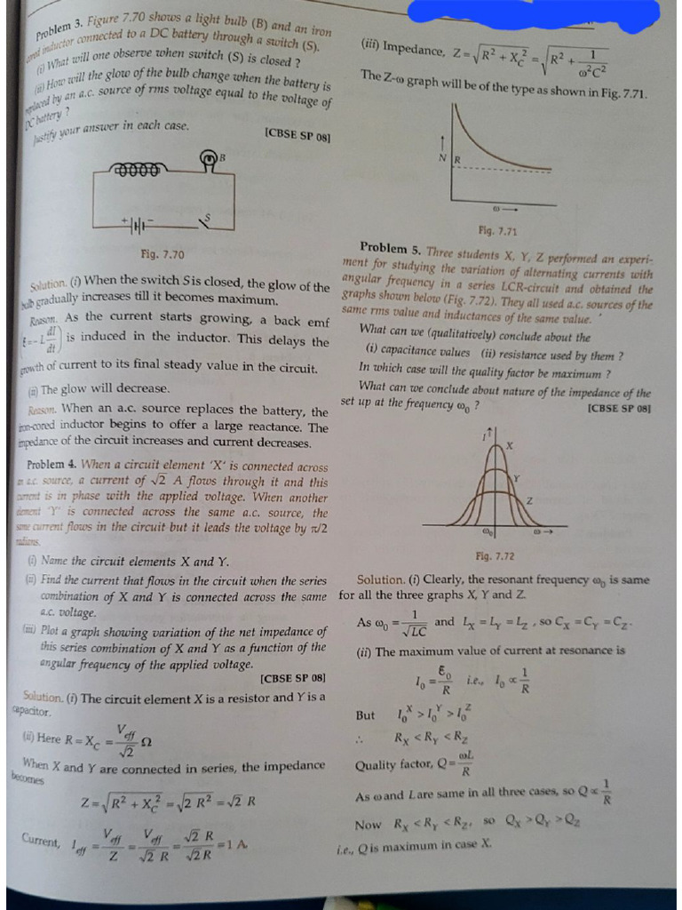 A.C. Imp Questions | PDF