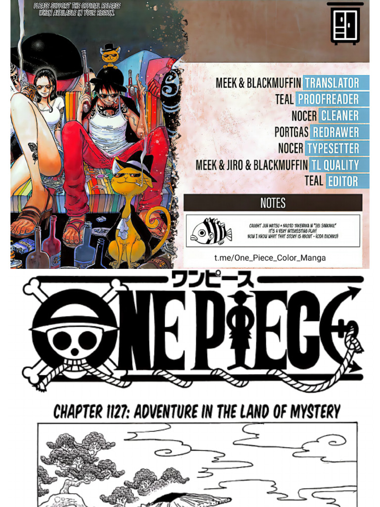 One Piece Chapter - 1127 @manga - LightN | PDF