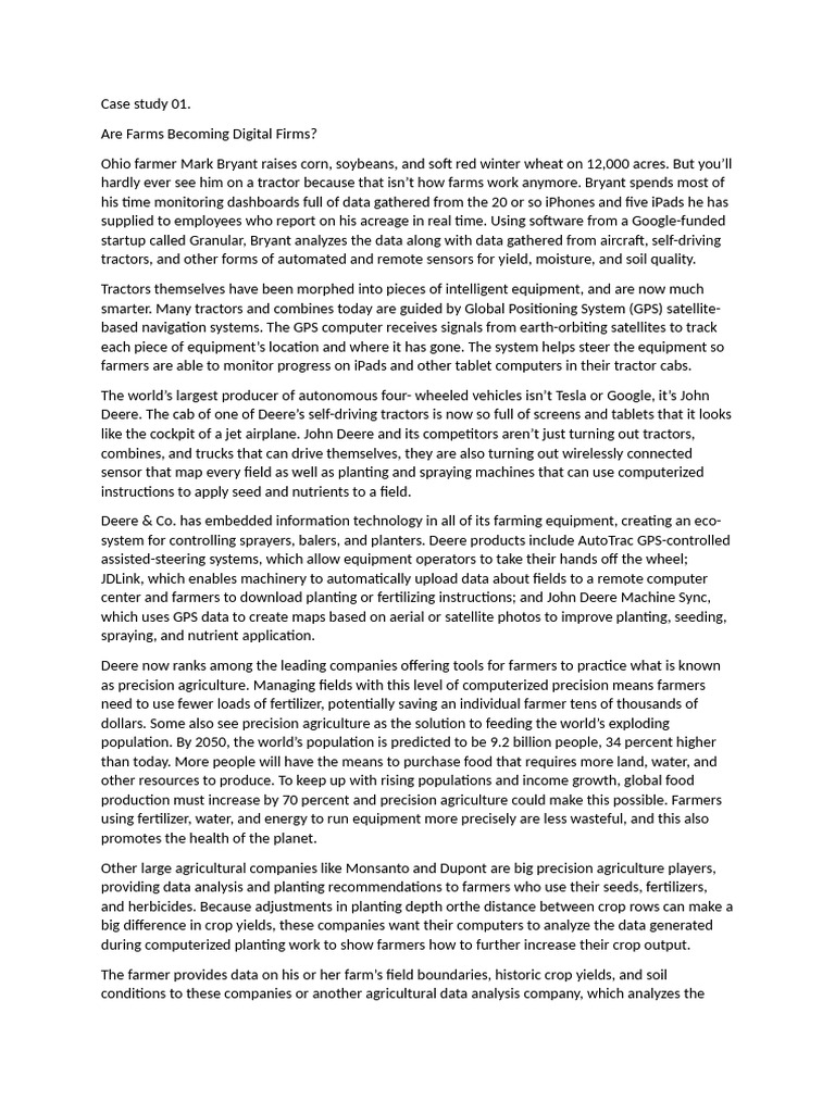 Case Study 01 | PDF