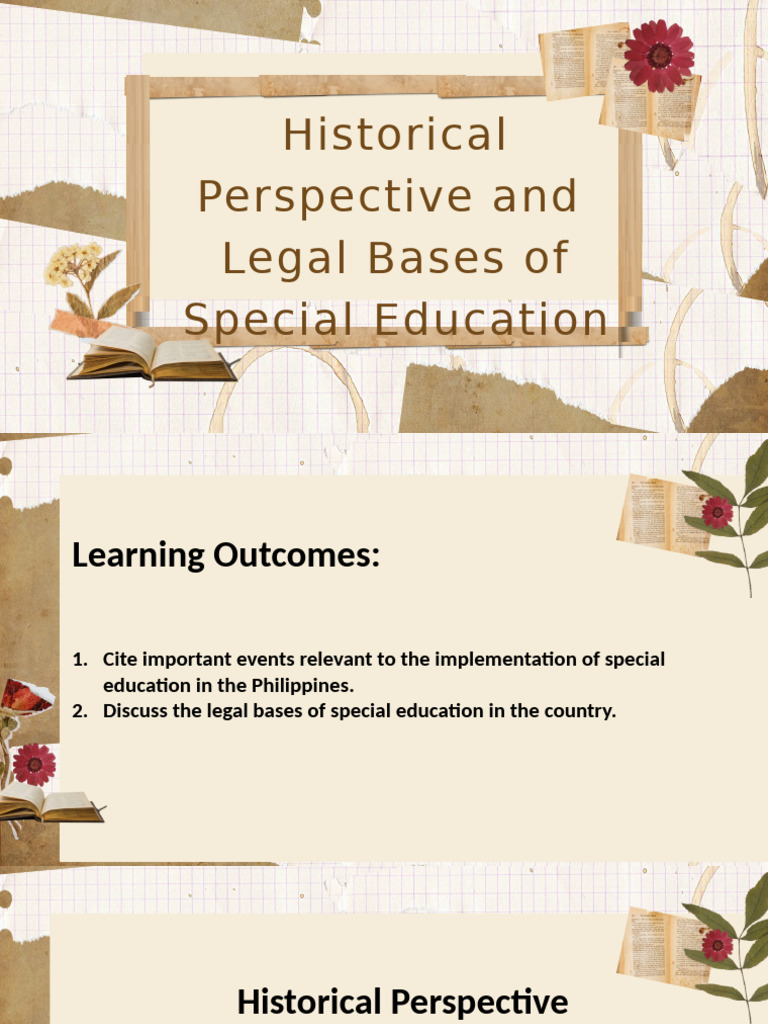 Special Education History in the Philippines | PDF | Philippines ...