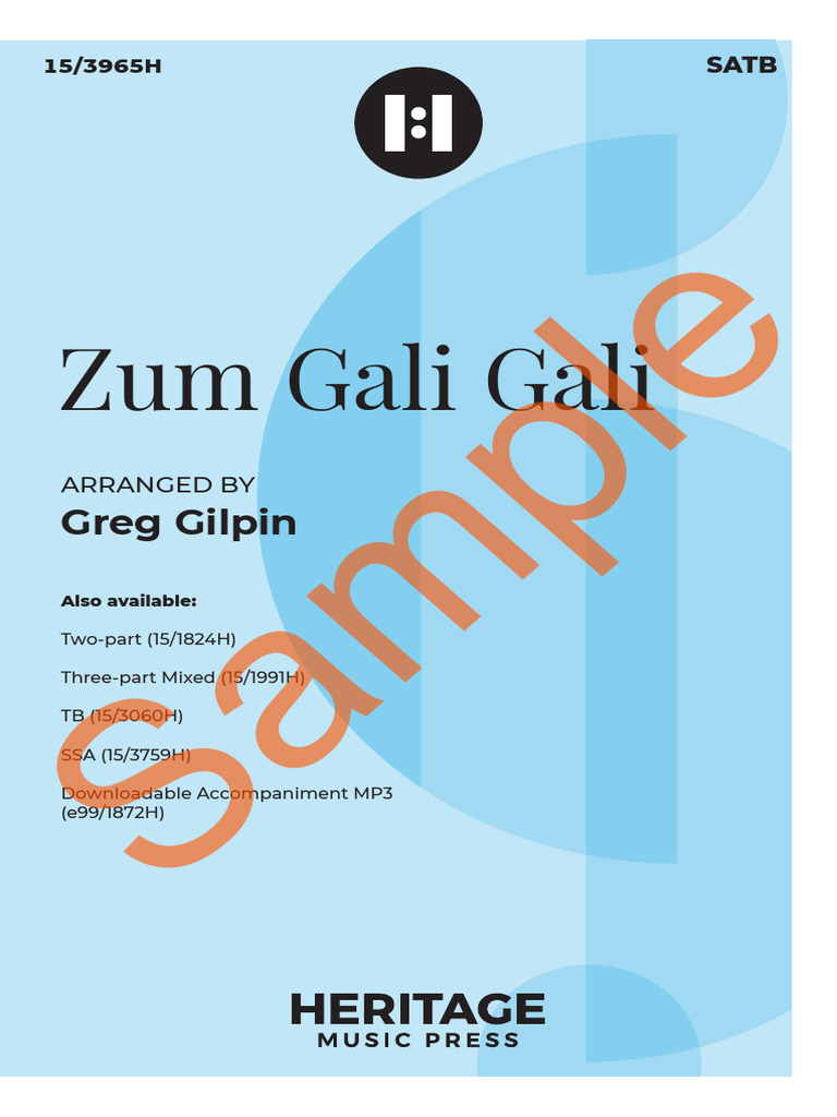 Zum Gali Gali | PDF