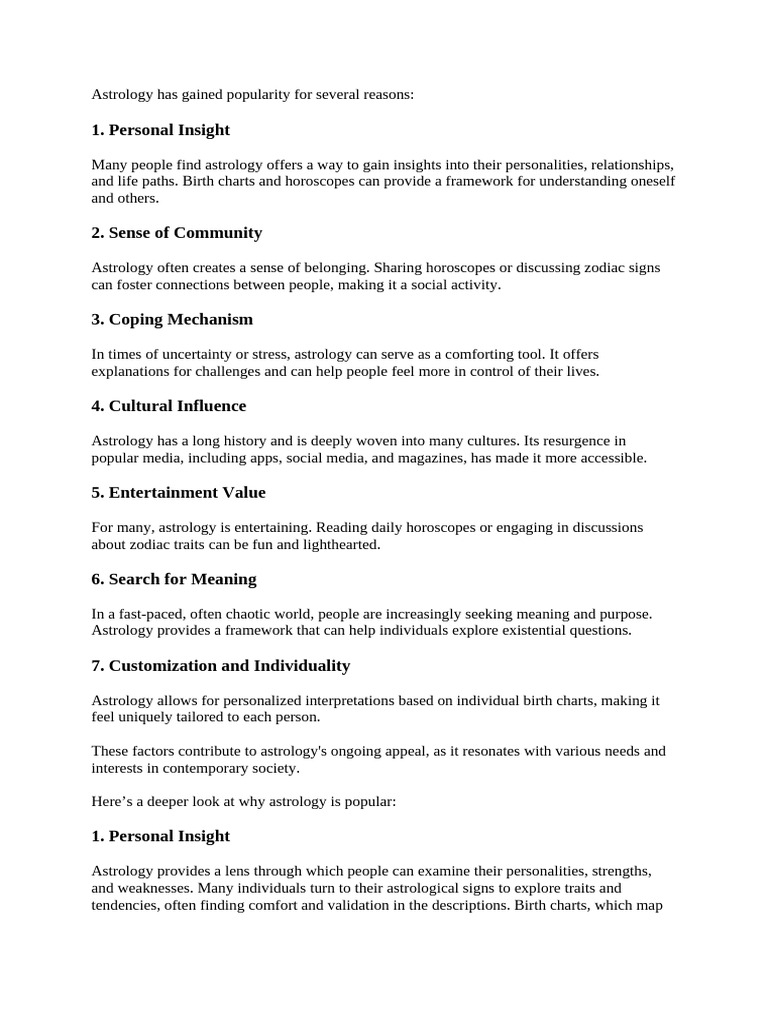 Astrology | PDF