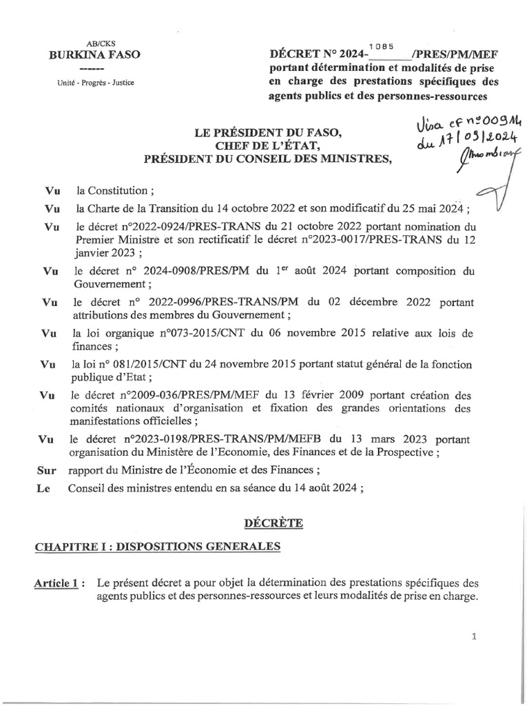 Decret 2024 - 1085 | PDF