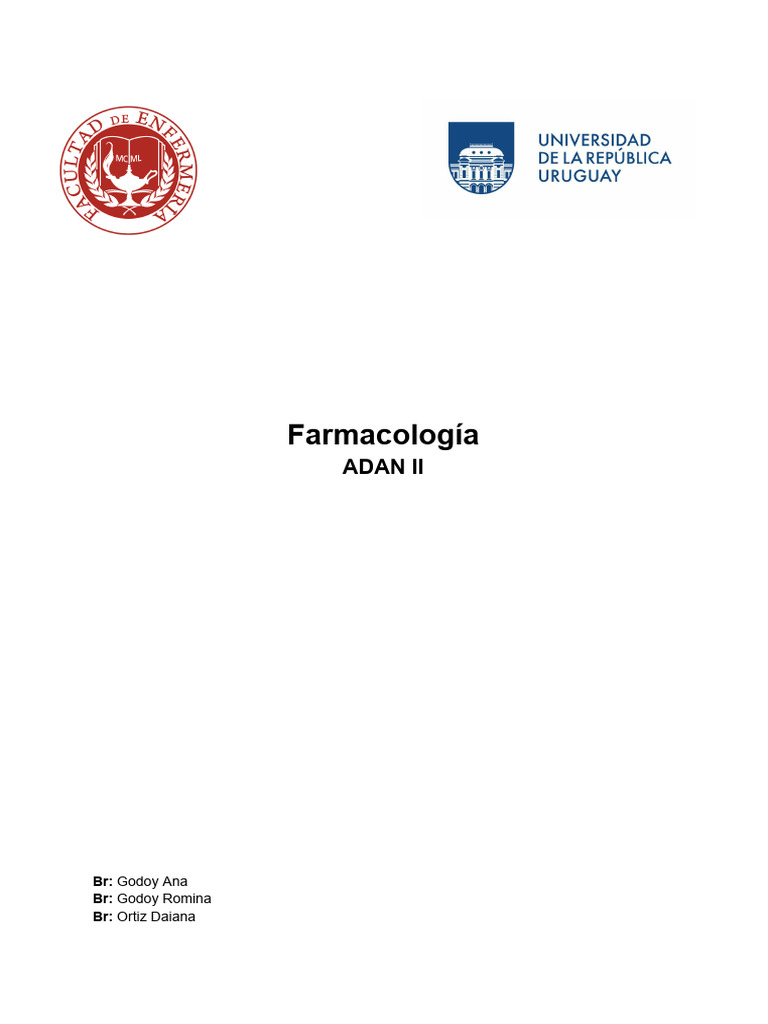 Tarea 1 Farmaco | PDF