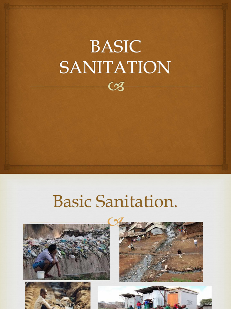 BASIC - SANITATION - AND - HYGIENE - Civil Year 4 | PDF