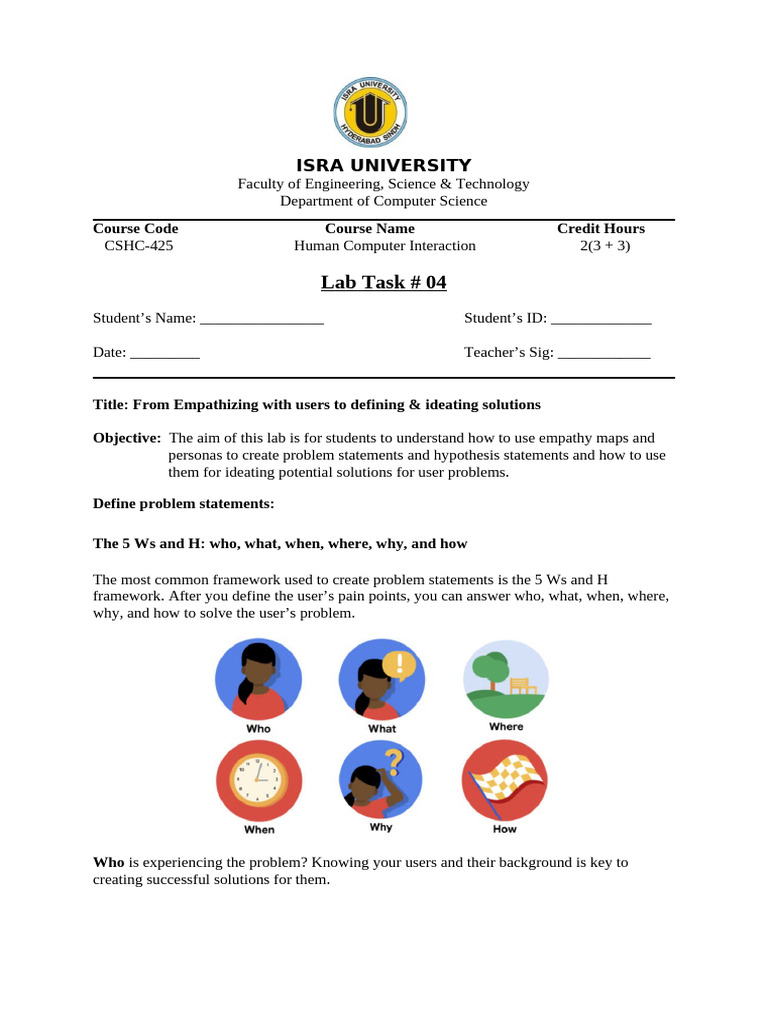 Lab4Jul2023 For Human Computer Interaction | PDF