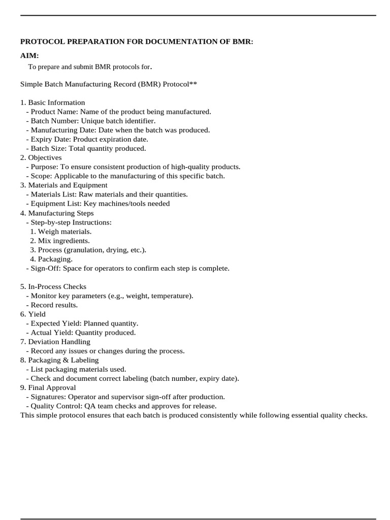 Practical BMR | PDF