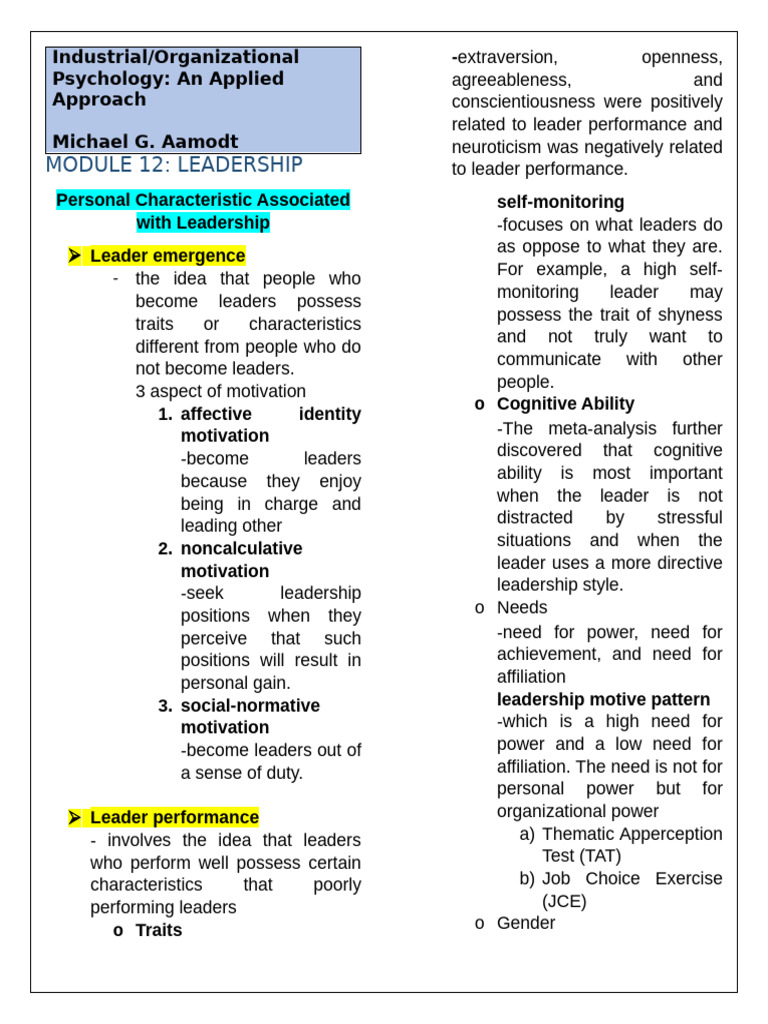 Module 12 | PDF