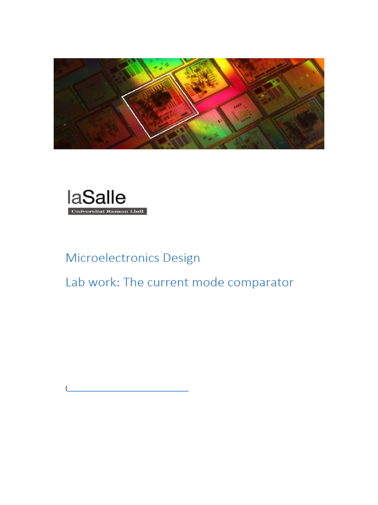 MicroelectronicsDesignLabWork Rev2 | PDF