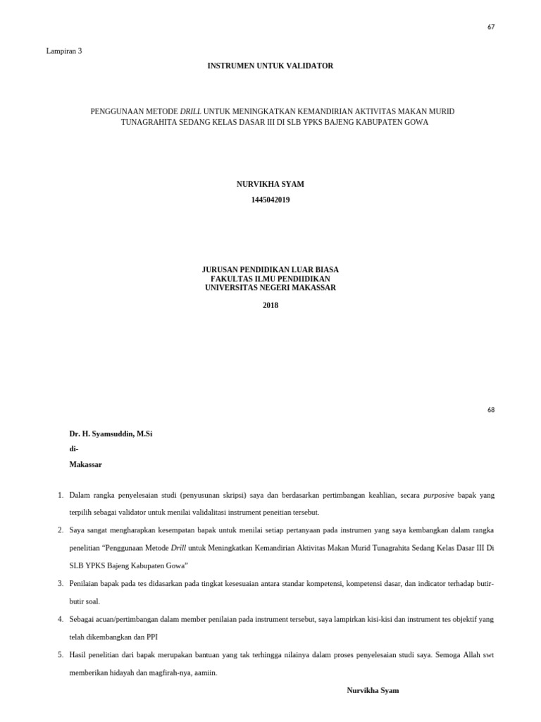 Lampiran 3 Instrumen Baru | PDF