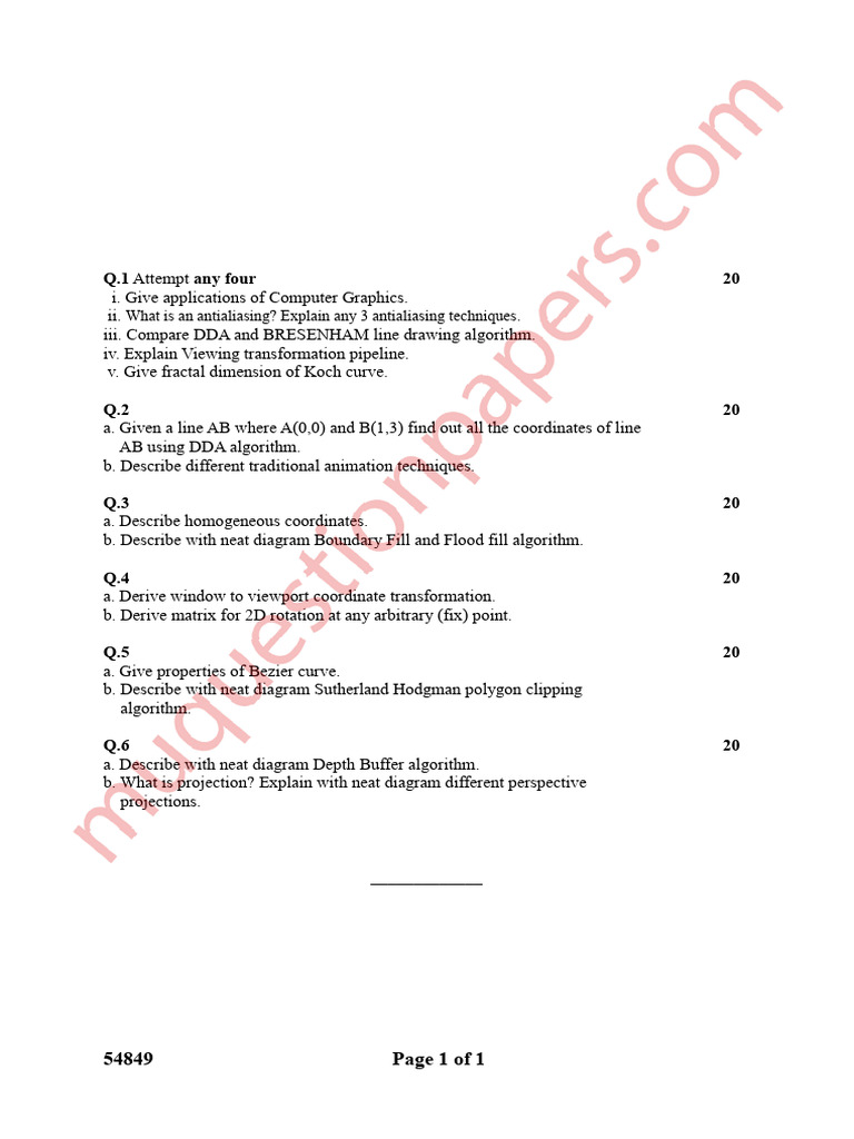 CG Pyq (2019may-2024may) | PDF