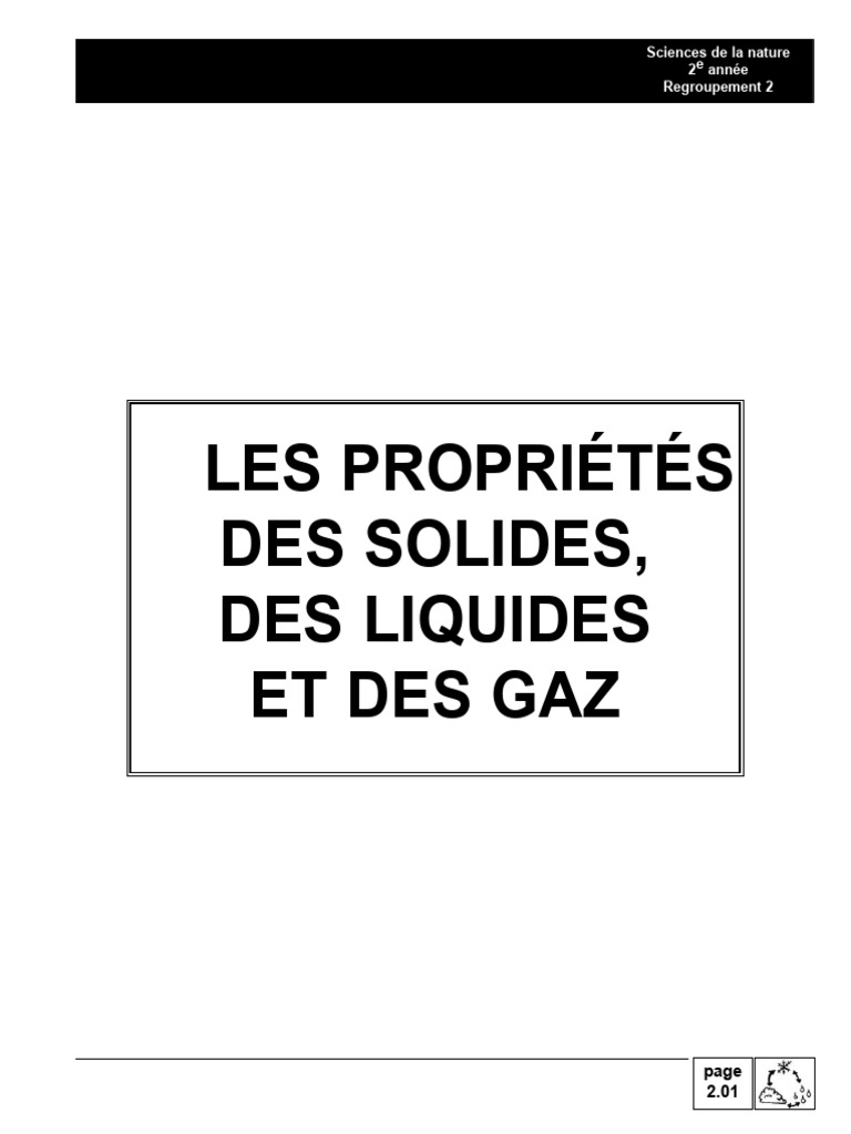 Proprietes | PDF