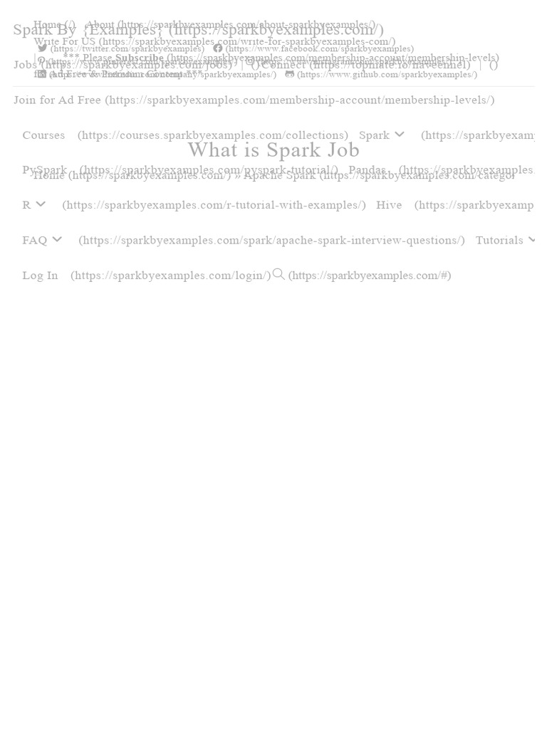 Spark By Examples Scala