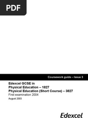 GCSE PE