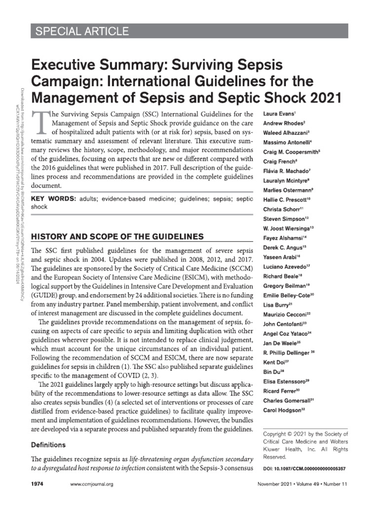 Sepsis Pdf