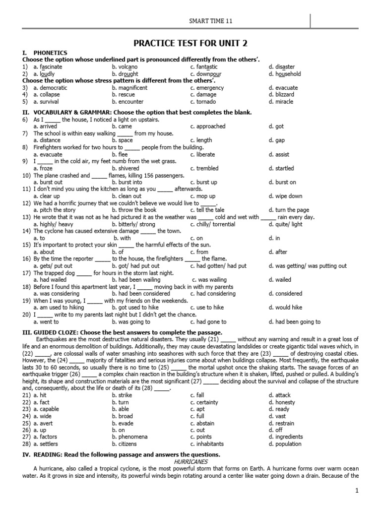Practice Test 2 | PDF