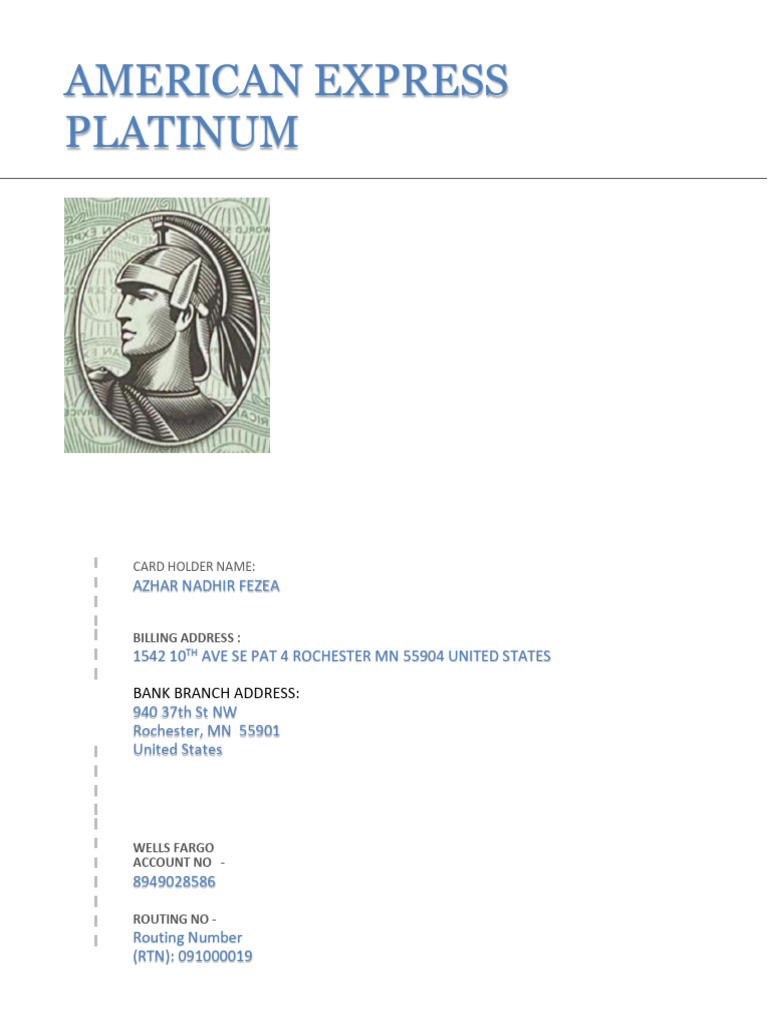 American Express Cis Azhar PDF | PDF