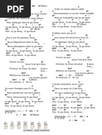 Paroles de "Les Cactus" de Dutronc | PDF | Art | Jeunes adultes