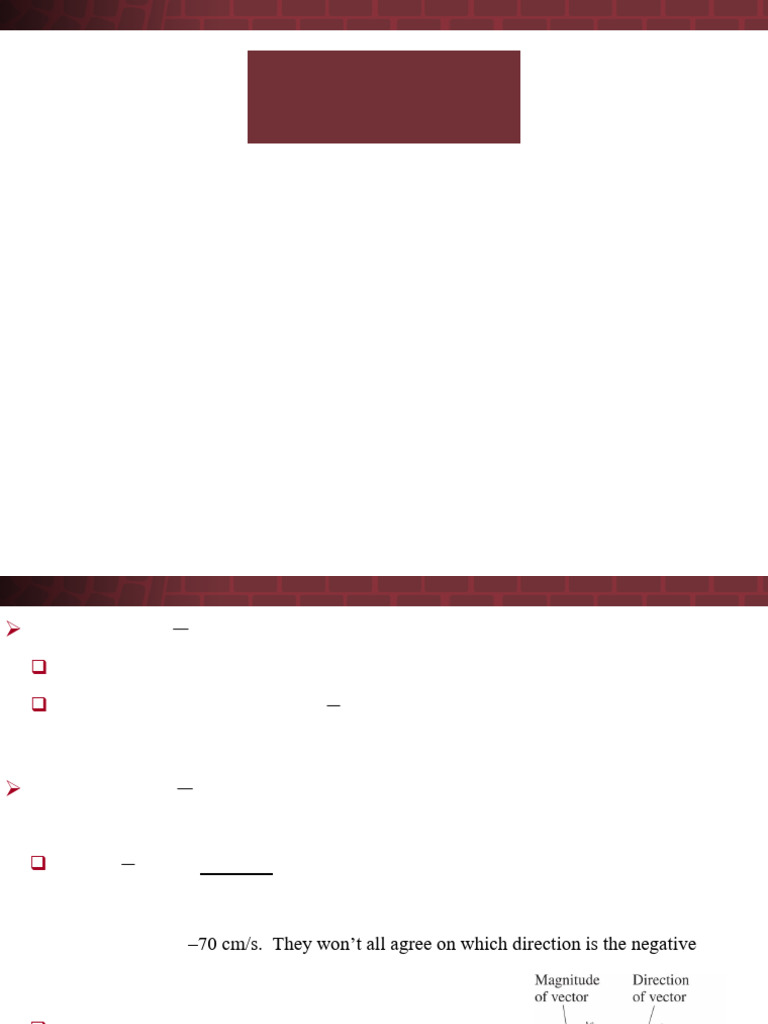 Vectors: Chapter Goal | PDF