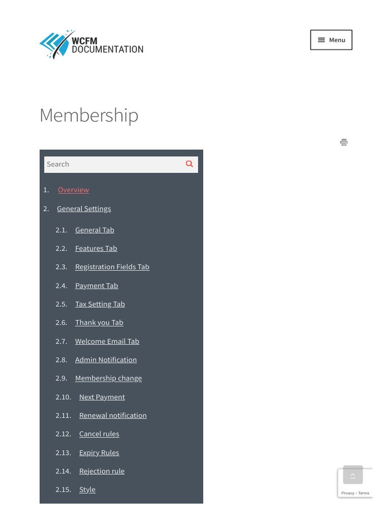 Membership - WCFM Documentation | PDF | Subscription Business Model ...