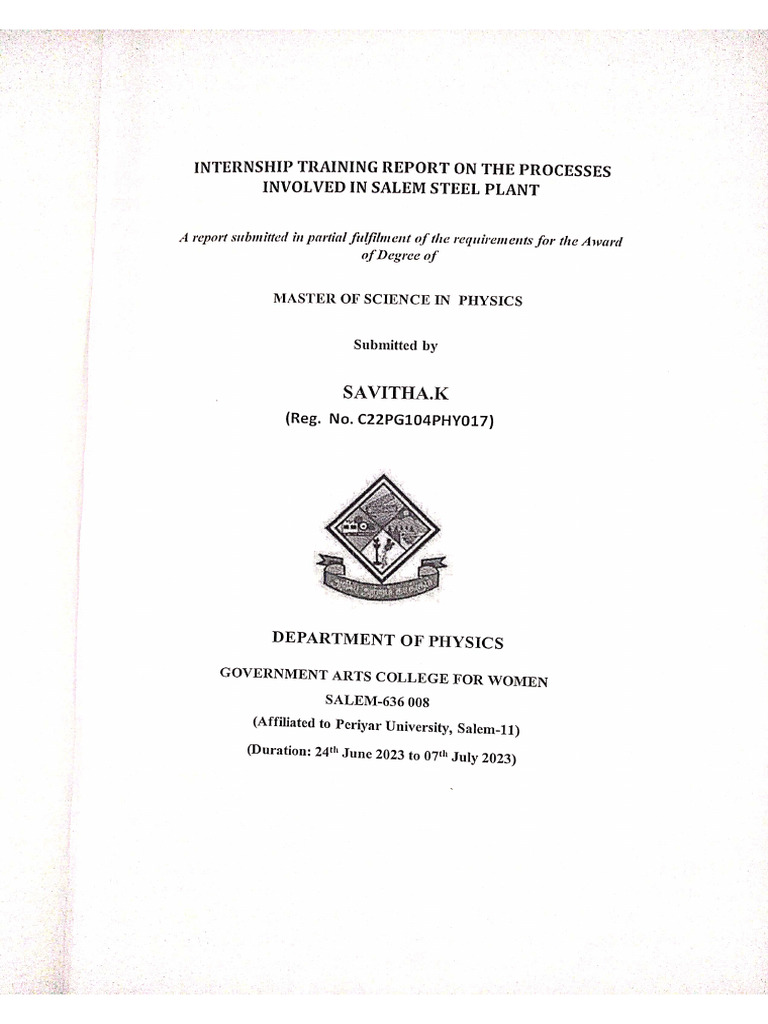 Internships Model | PDF
