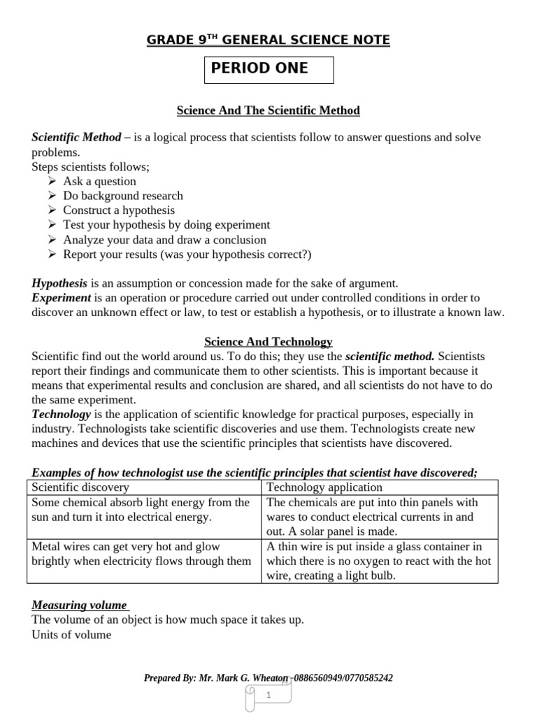 General science grade 9 pdf acid atomic nucleus
