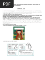Actividades del cuento Caperucita Roja | PDF | Caperucita Roja