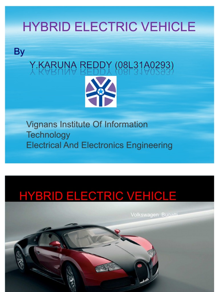 Hybrid Electric Vehicle PDF