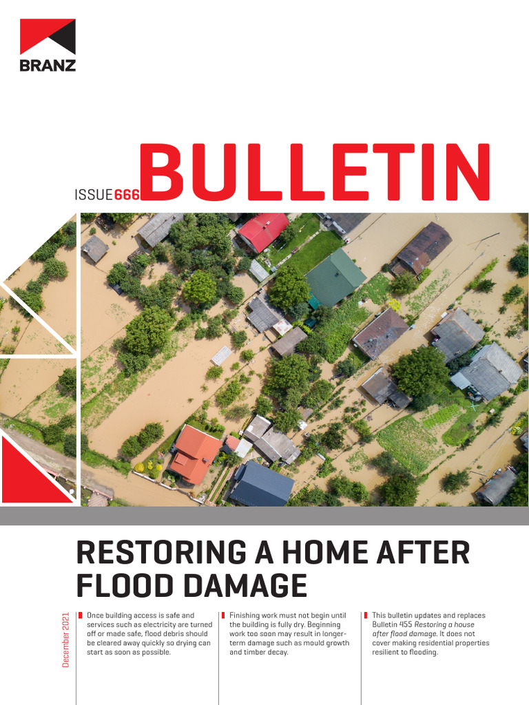 Restoring A Home After Flood Damage | PDF