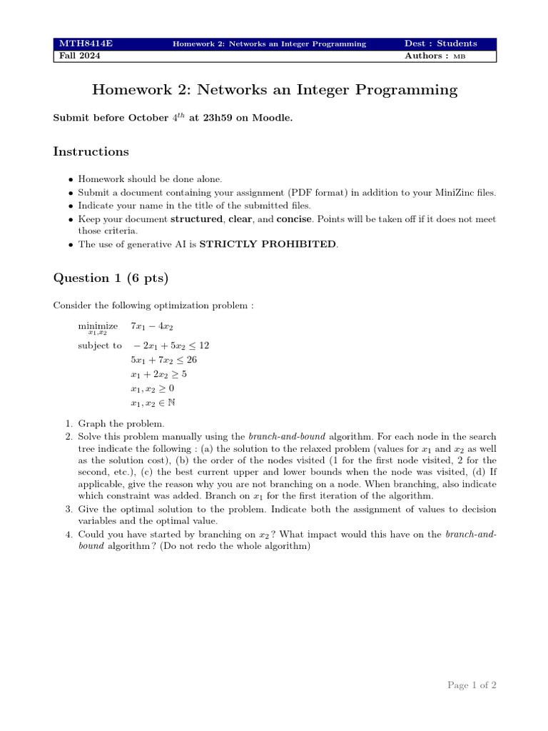Assign 2 | PDF