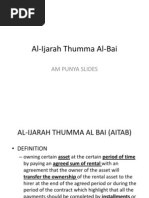 Al Ijarah Thumma Al Bai