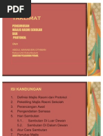 Protokol Dan Etiket Majlis Rasmi