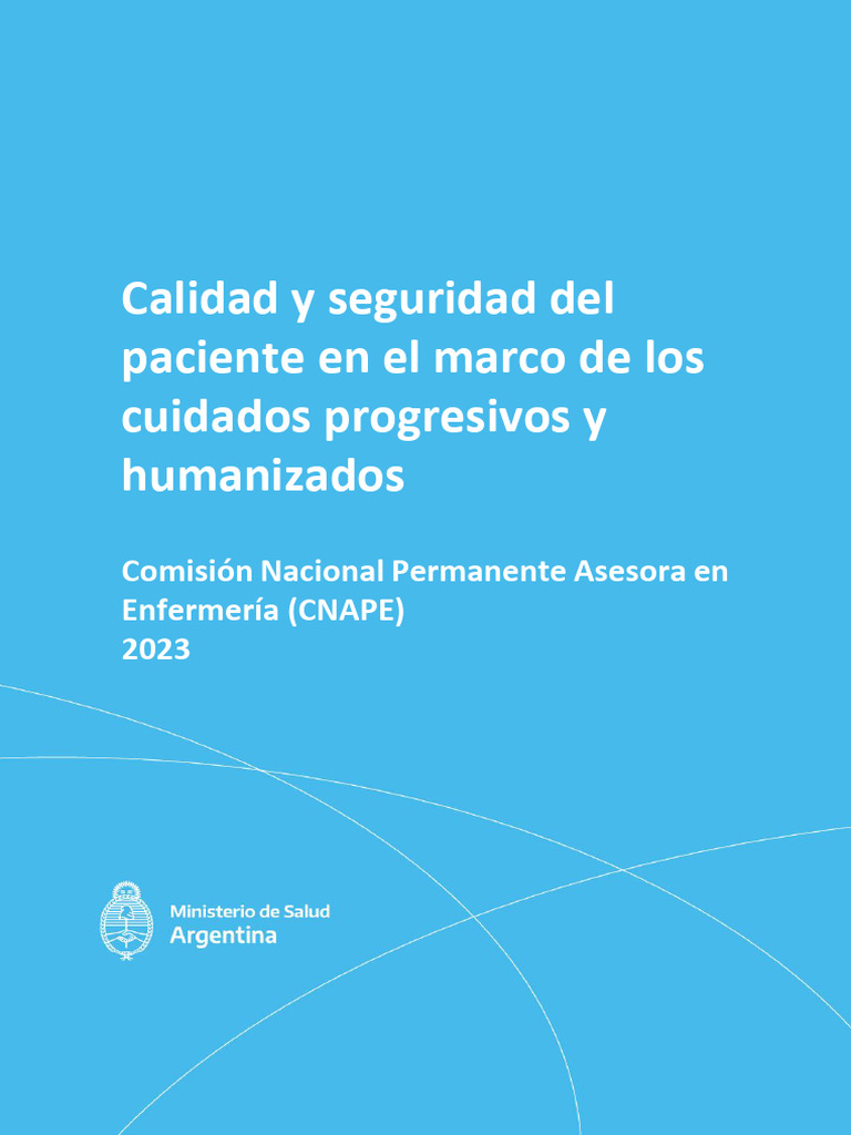2023 03 Calidad y Seguridad Paciente CNAPE | PDF | Seguridad del ...