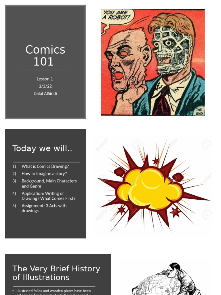 Comics Lecture 1 Pdf