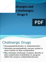 Cholinergics and Anticholinergics Drugs-3