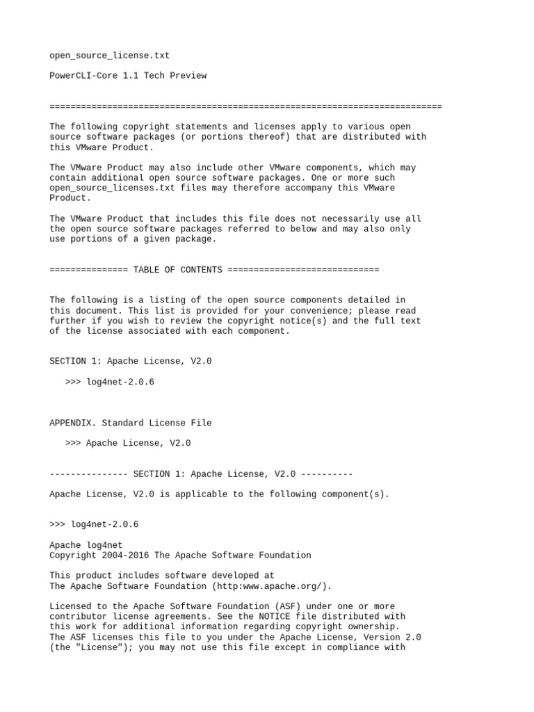 Open Source License | PDF