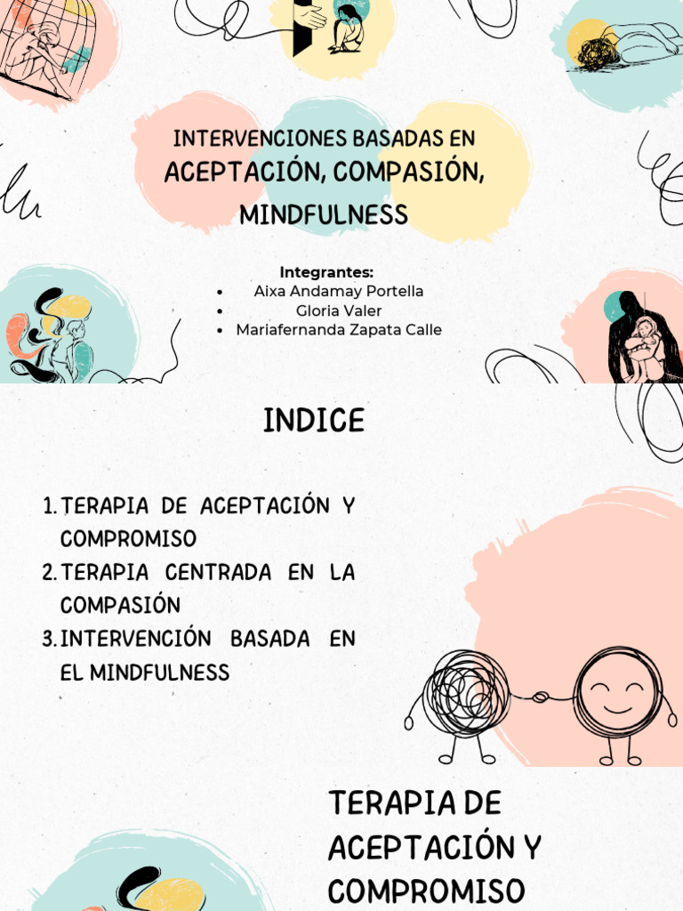 GRUPO 1 - Intervenciones Basadas en Aceptación, Compasión y Mindfulness ...