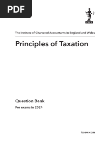 ICAEW POT Question Bank 2024