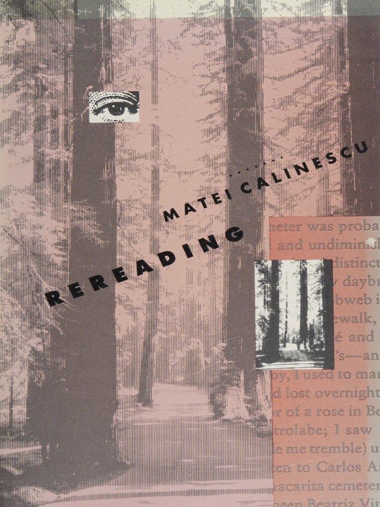 希少　Rereading Matei Calinescu Rereading (Matei Călinescu) (Z-Library) | PDF