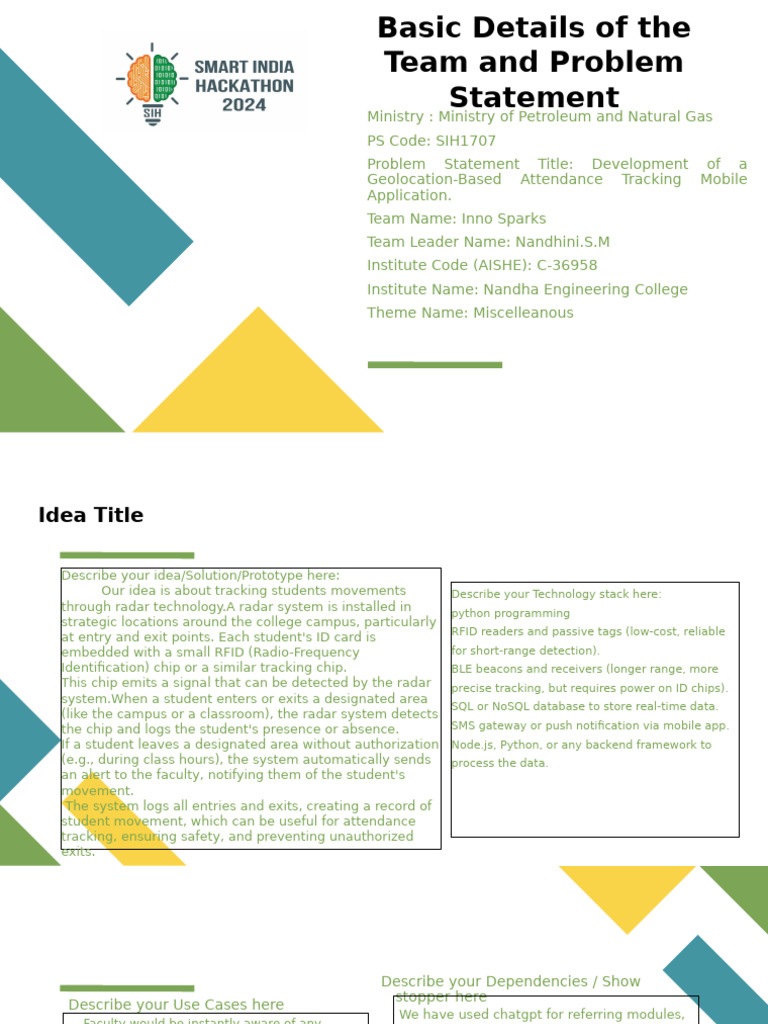 Smart India Hackathon | PDF