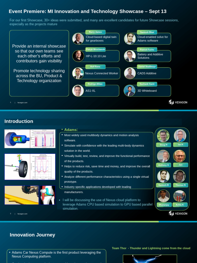Innovation and Technology Showcase | PDF