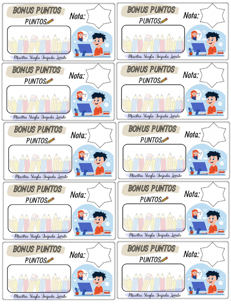 Bonus Puntos | PDF