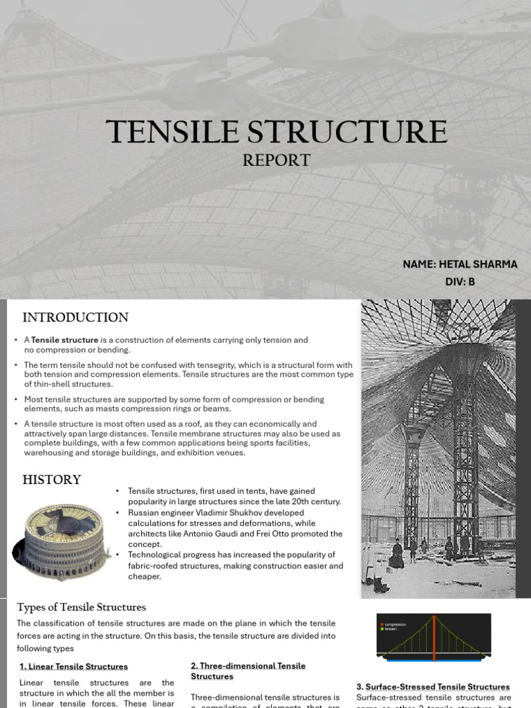 Tensile Structure Hetal | PDF