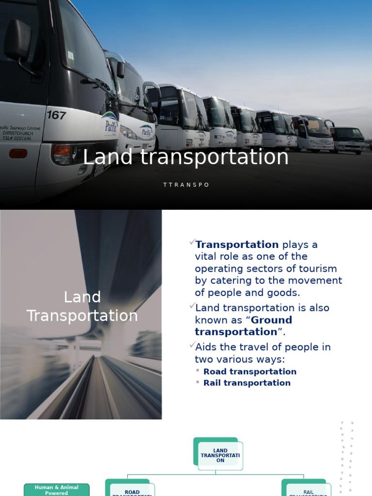 Week 7-9 - Land Transportation | PDF