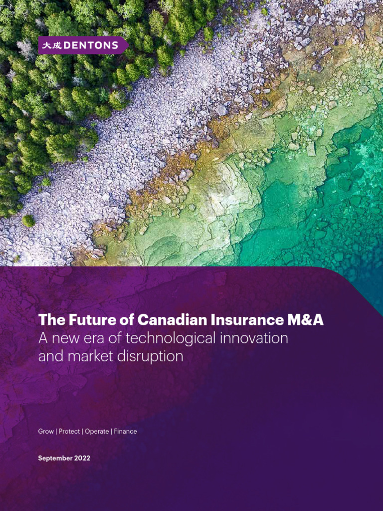 The Future of Canadian Insurance MA A New Era of Technological ...