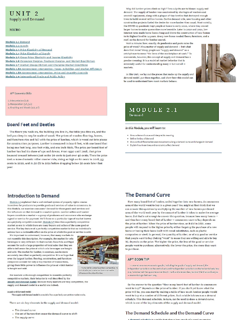 AP Micro Unit 2 PDF