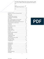 Digital Therapy Machine - SP-222 MANUAL BOOK